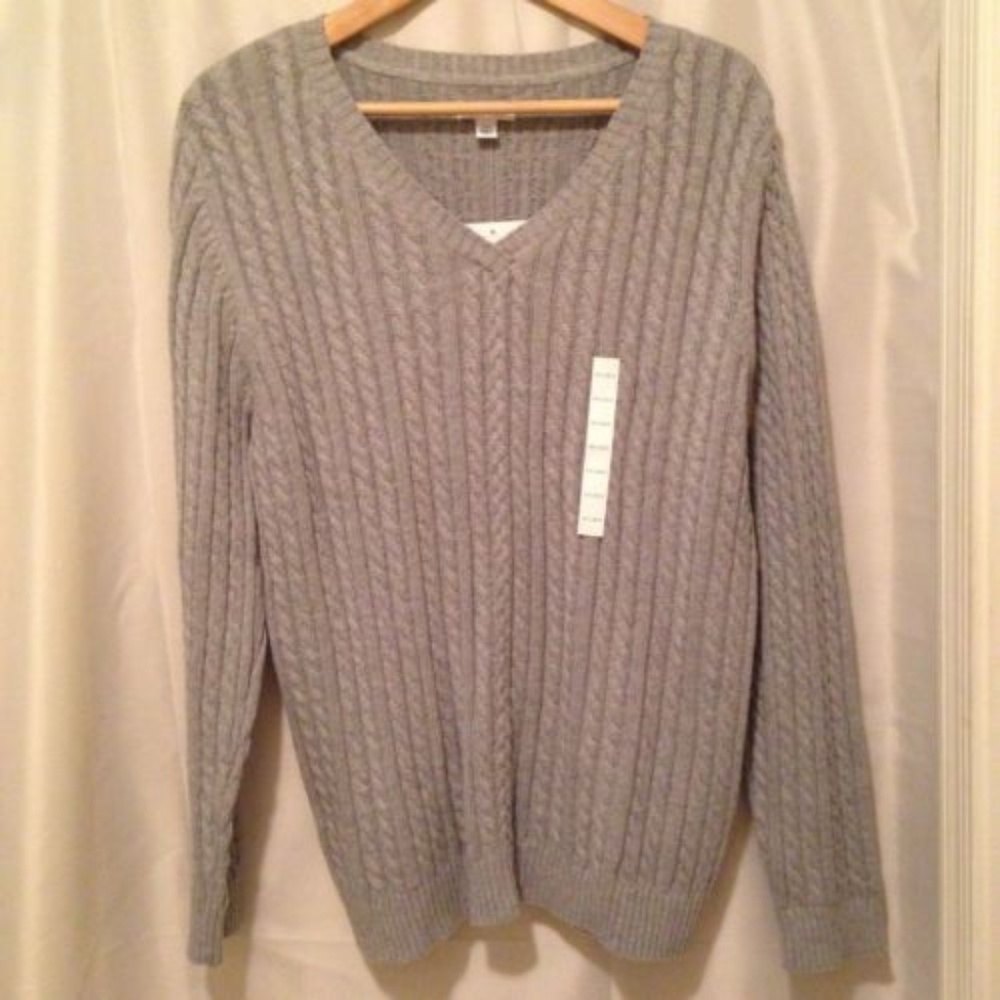 Womans CROFT & BARROW Cable‎ Knit SWEATER SIZE XXL